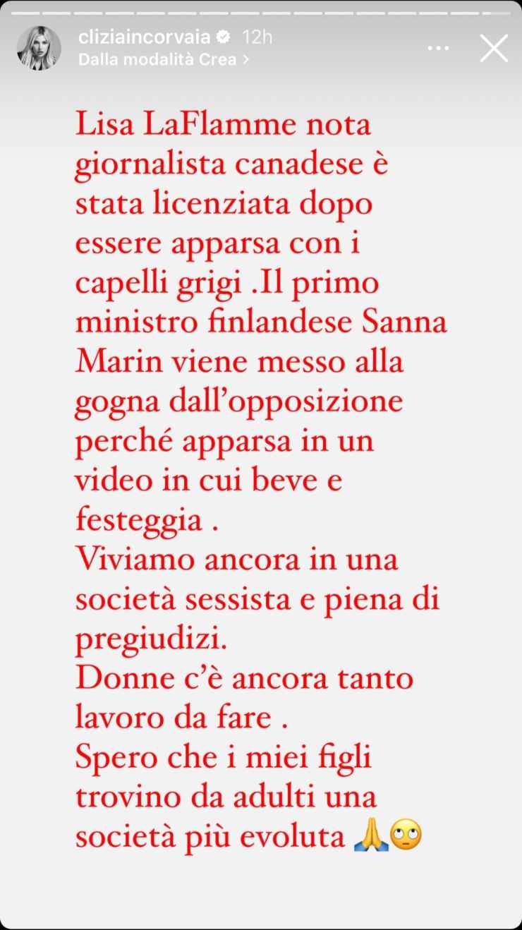 Clizia Incorvaia appello figli donne Arlex.it