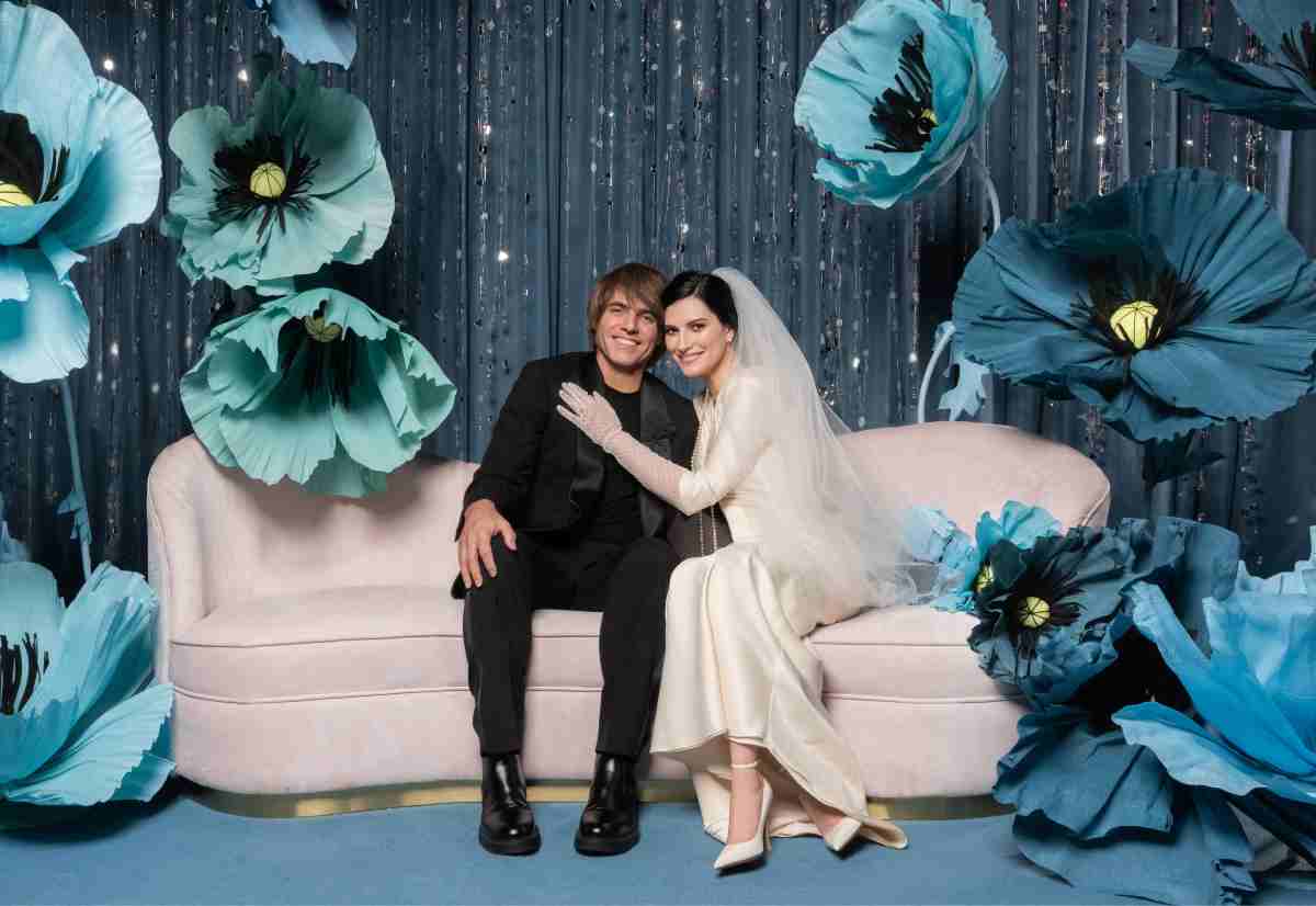 Laura Pausini e Paolo Carta matrimonoi